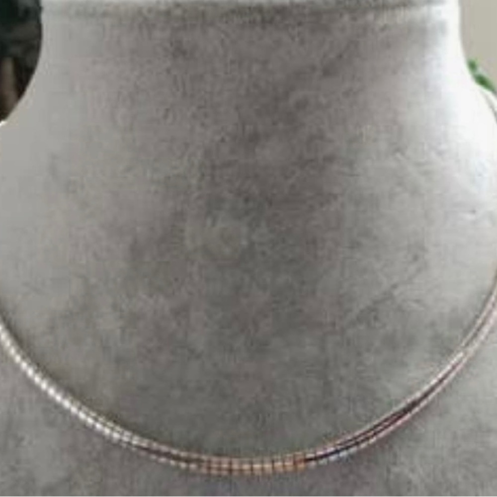 925 sterling silver 5mm 20” omega necklace, brand new unworn.